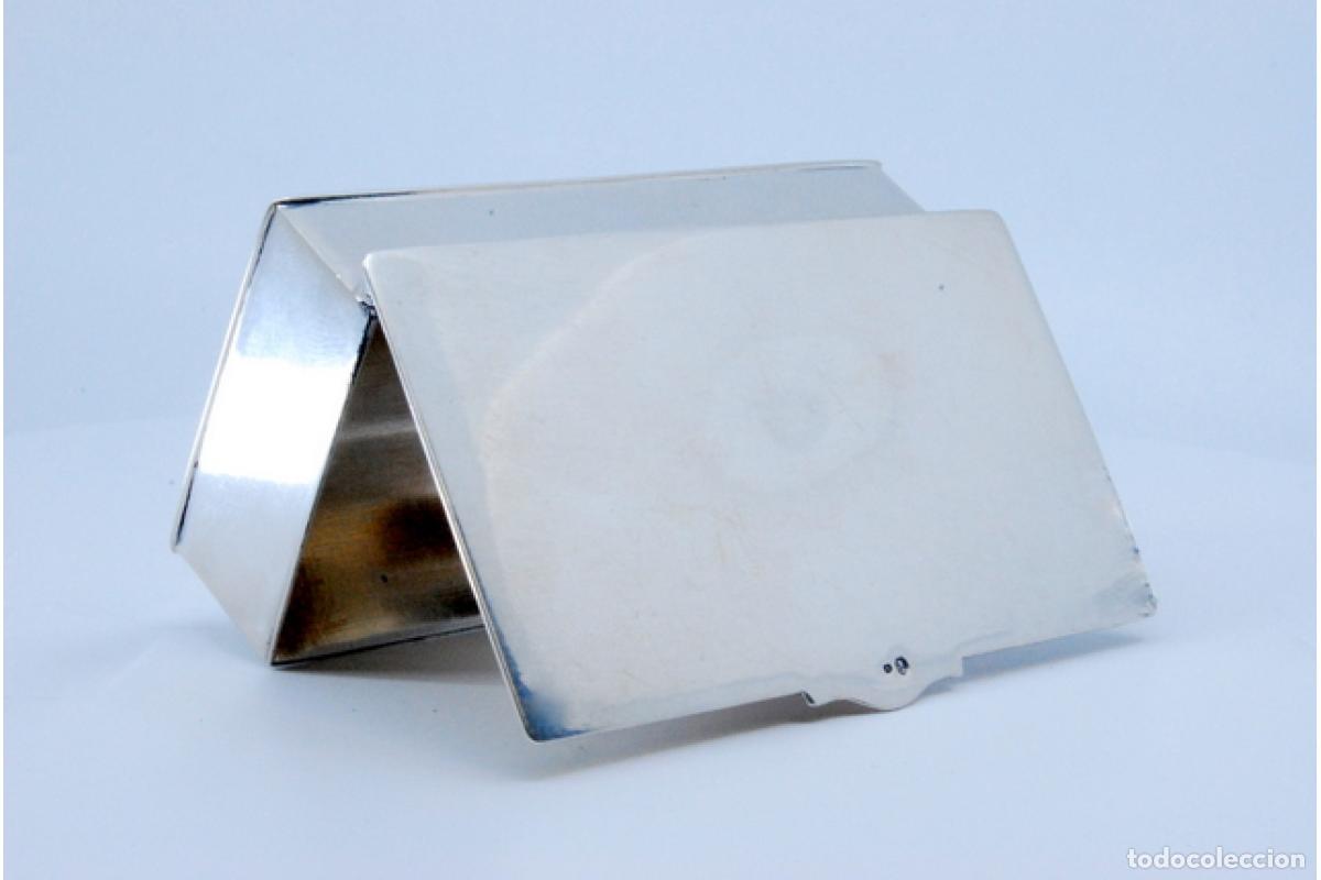 Antig&uuml;edades: Caja para sellos, en plata - Foto 3