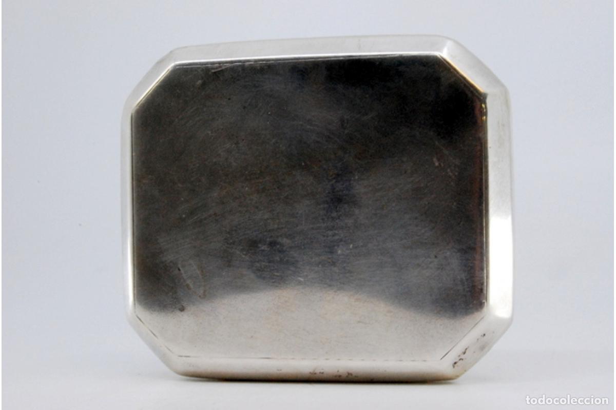 Antig&uuml;edades: Caja de tabaco, en plata - Foto 3