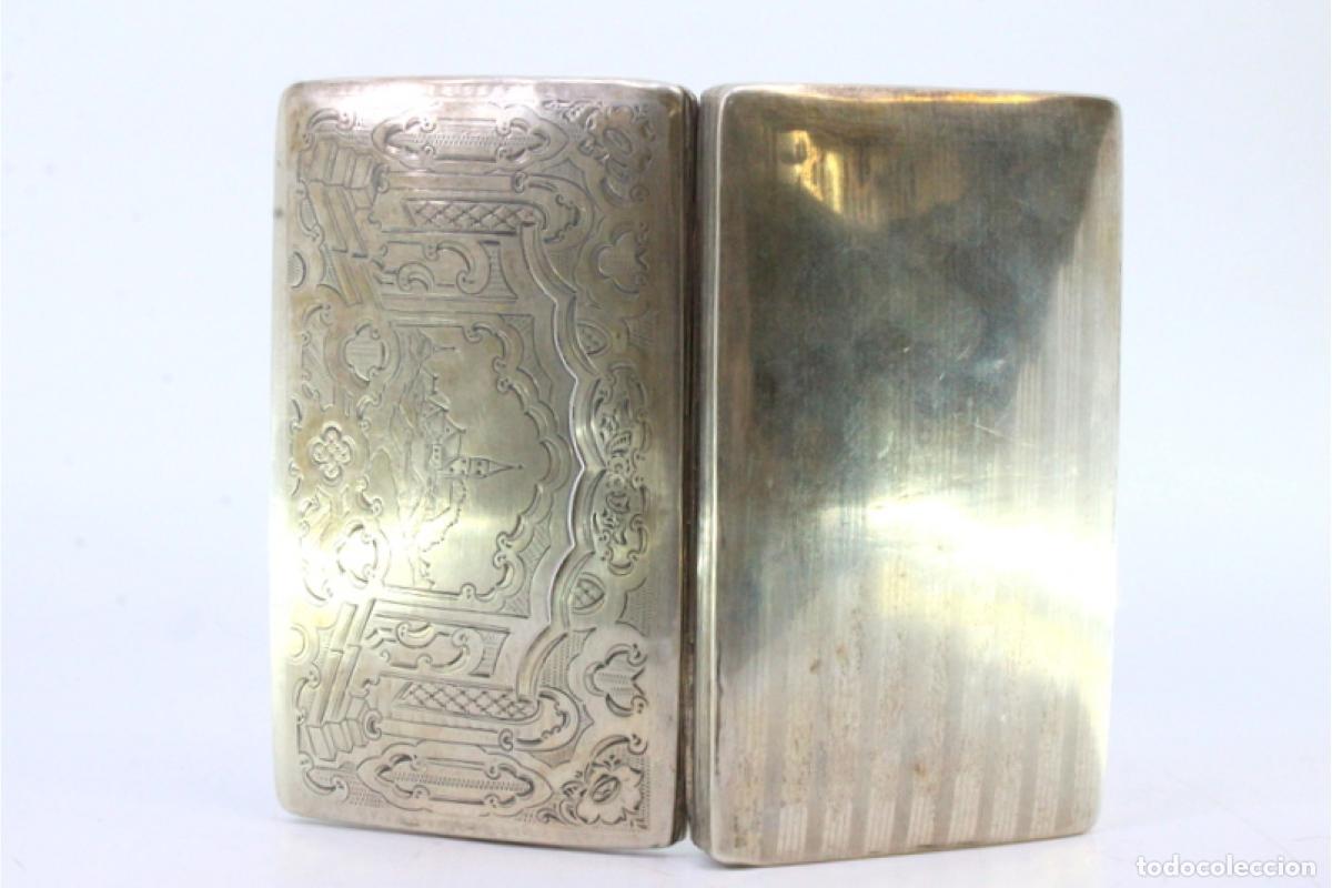 Antig&uuml;edades: Caja de tabaco, en plata - Foto 4