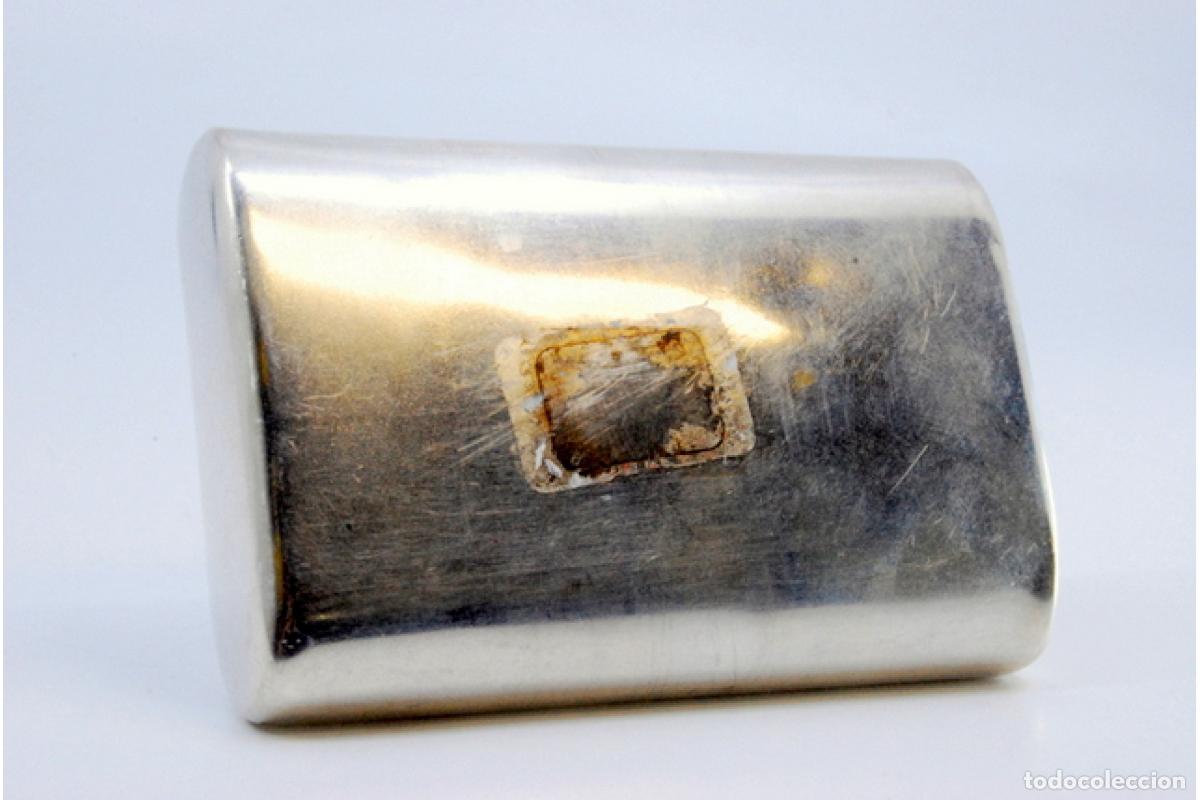 Antig&uuml;edades: Caja de tabaco, en plata - Foto 3