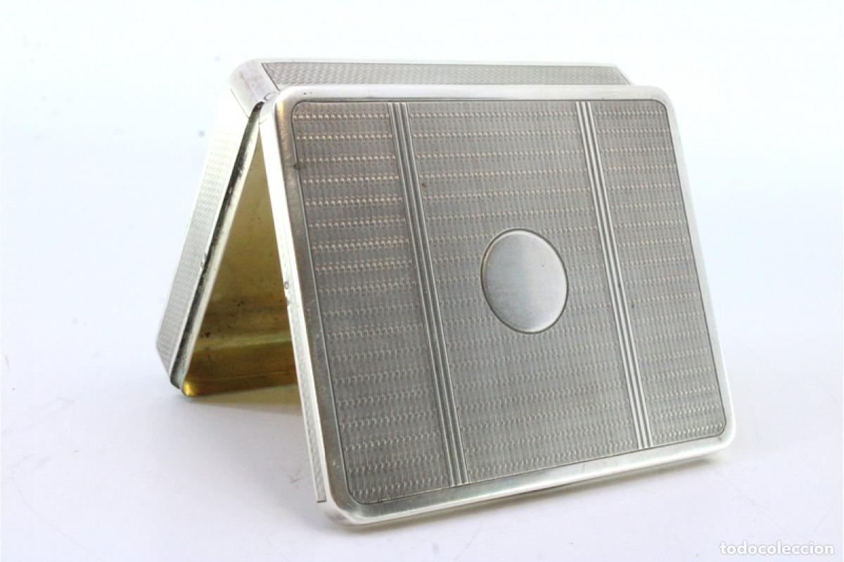 Antig&uuml;edades: Caja de tabaco, en plata - Foto 2