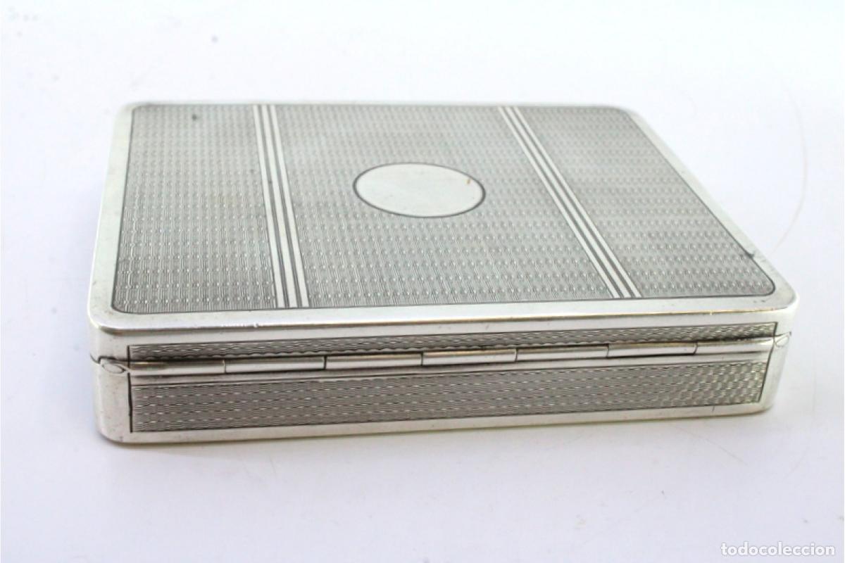Antig&uuml;edades: Caja de tabaco, en plata - Foto 4