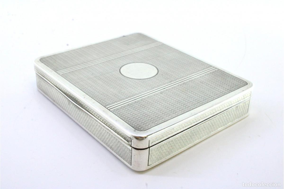 Antig&uuml;edades: Caja de tabaco, en plata - Foto 7