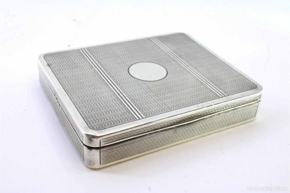 Antig&uuml;edades: Caja de tabaco, en plata - Foto 8