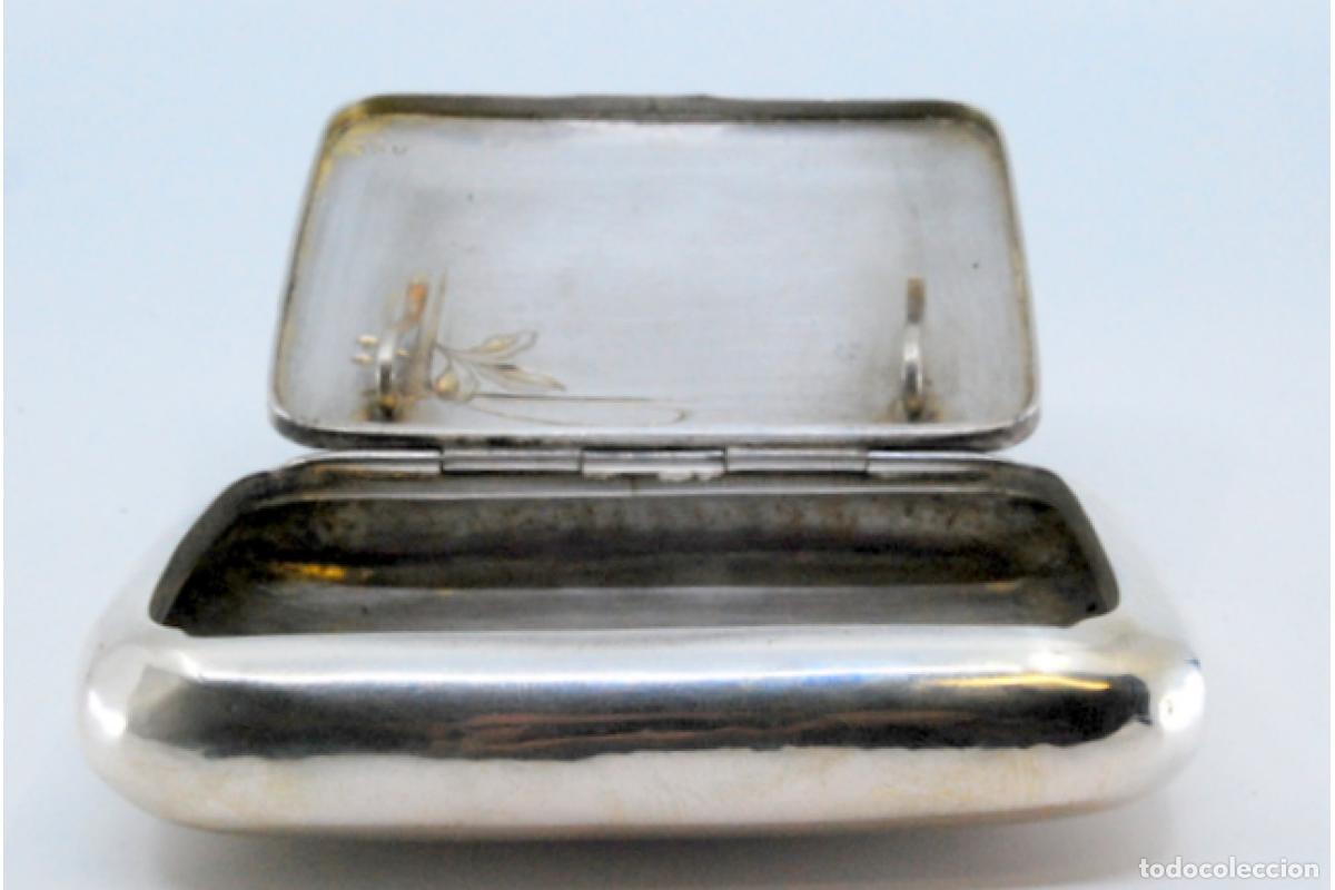 Antig&uuml;edades: Caja de tabaco, en plata - Foto 3