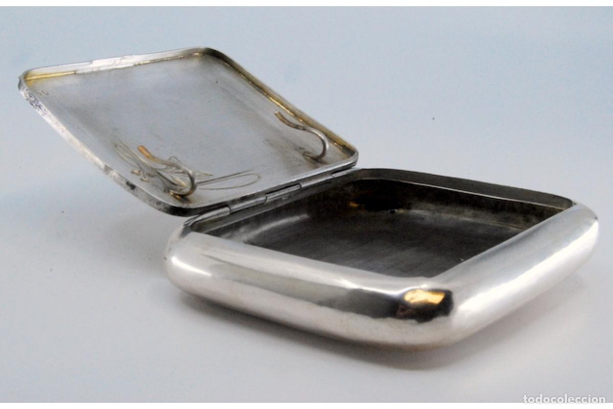 Antig&uuml;edades: Caja de tabaco, en plata - Foto 7