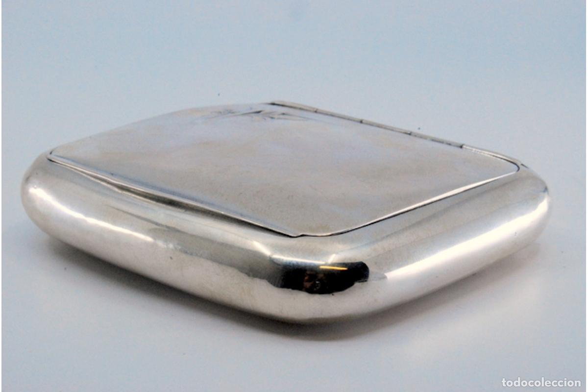 Antig&uuml;edades: Caja de tabaco, en plata - Foto 8