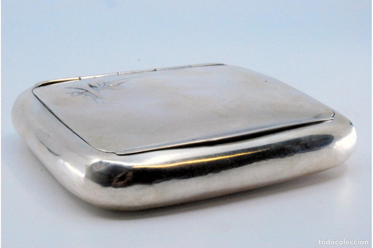 Antig&uuml;edades: Caja de tabaco, en plata - Foto 9
