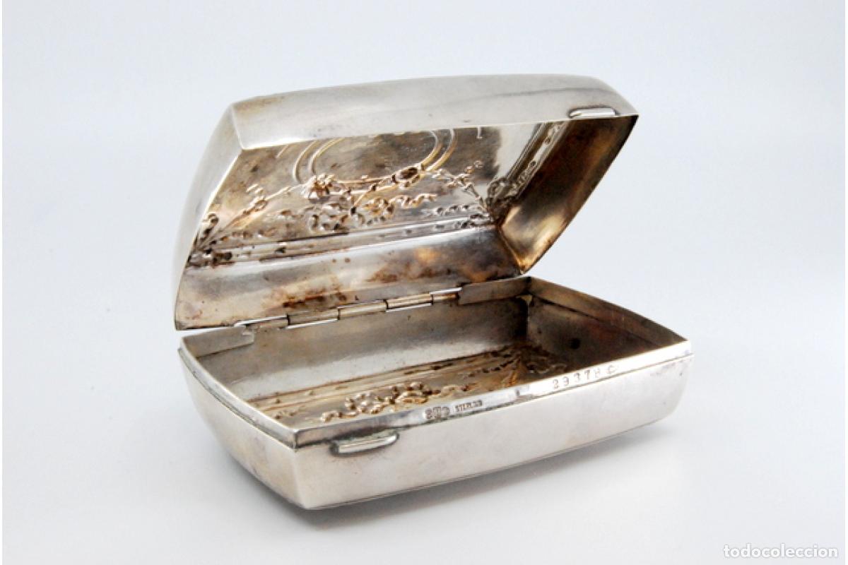 Antig&uuml;edades: Caja de tabaco, en plata - Foto 5