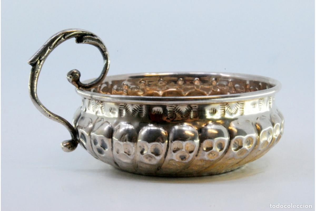Antig&uuml;edades: Copa de plata para cata de vinos - Foto 4