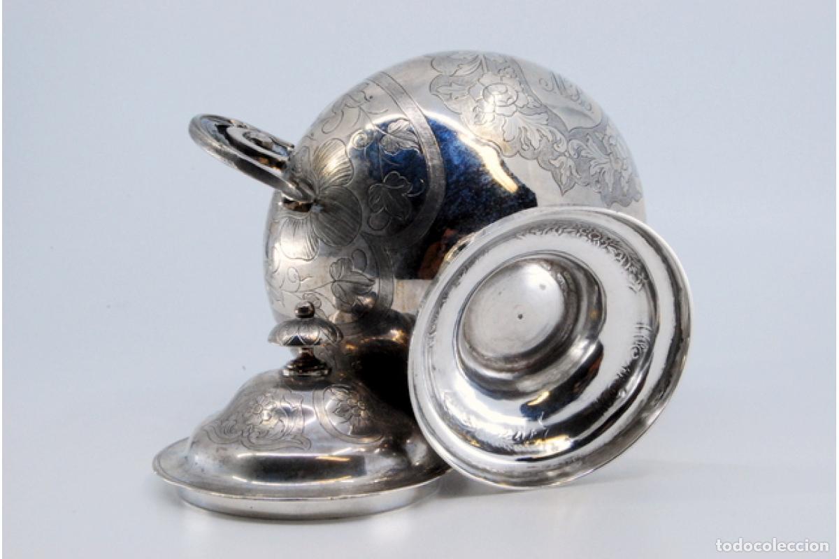 Antig&uuml;edades: azucarero de plata - Foto 8