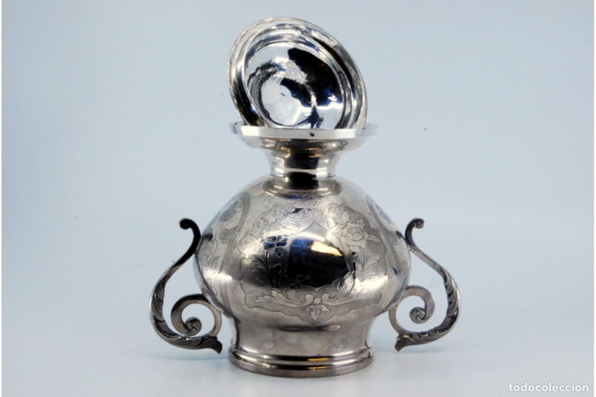 Antig&uuml;edades: azucarero de plata - Foto 9