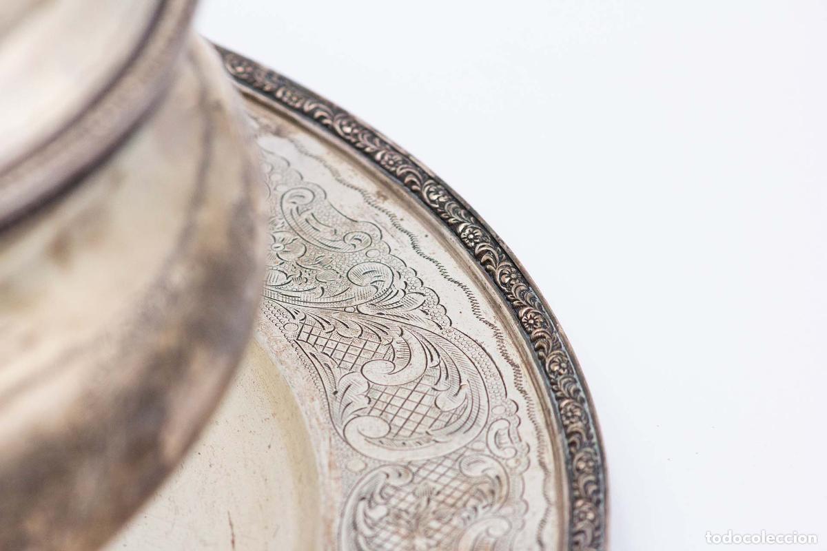 Antig&uuml;edades: Sopera de plata - Foto 3