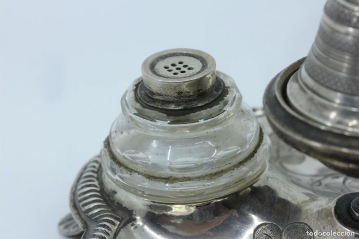 Antig&uuml;edades: tintero de plata - Foto 3