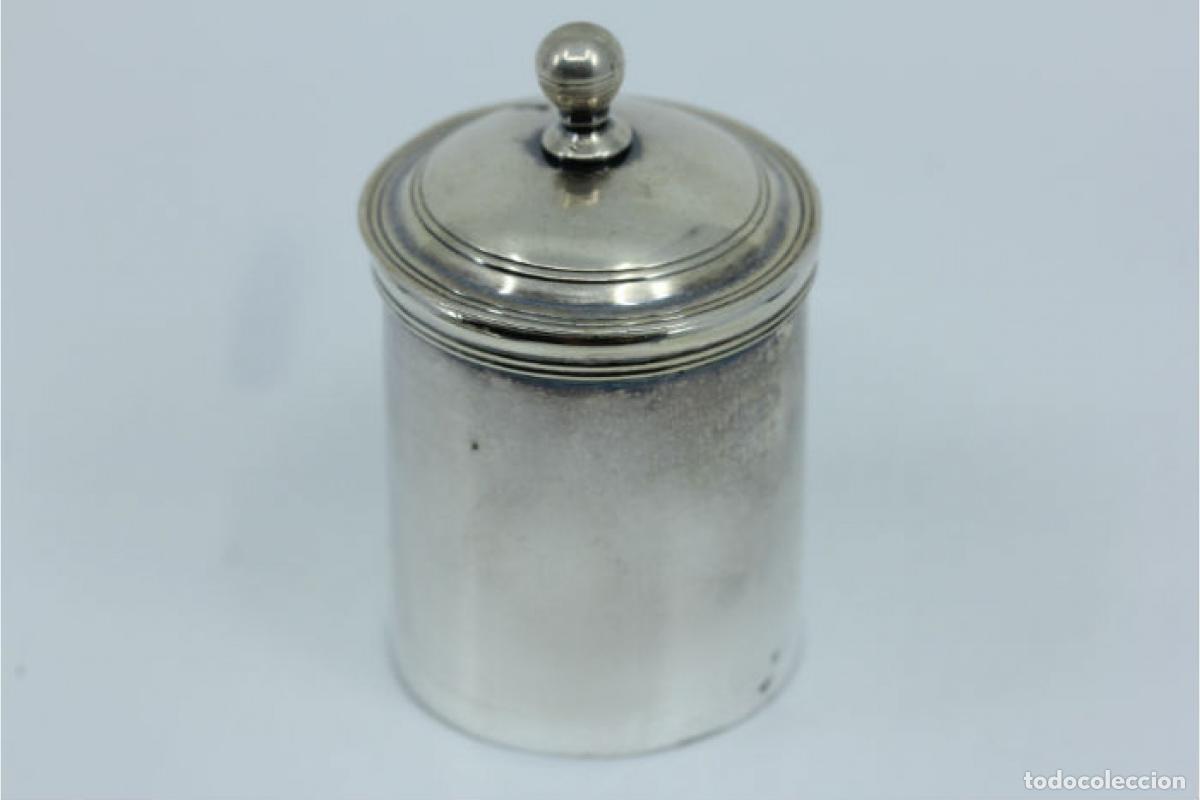 Antig&uuml;edades: tintero de plata - Foto 5