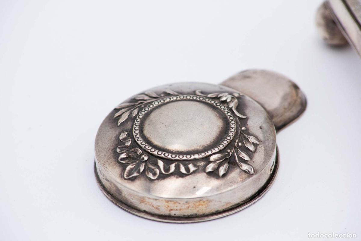 Antig&uuml;edades: tintero de plata - Foto 2