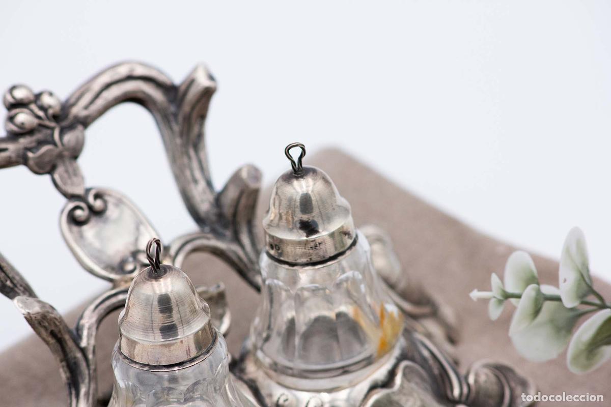 Antig&uuml;edades: tintero de plata - Foto 7
