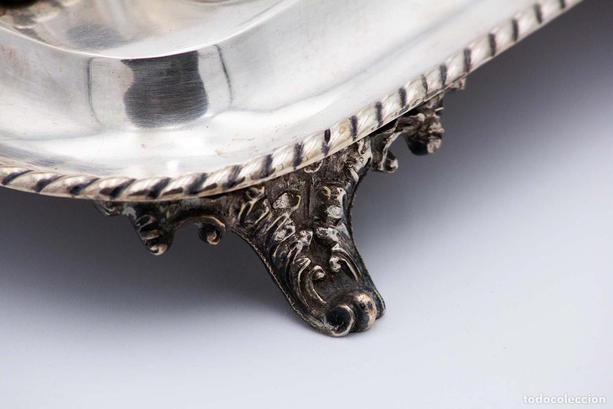 Antig&uuml;edades: tintero de plata - Foto 2