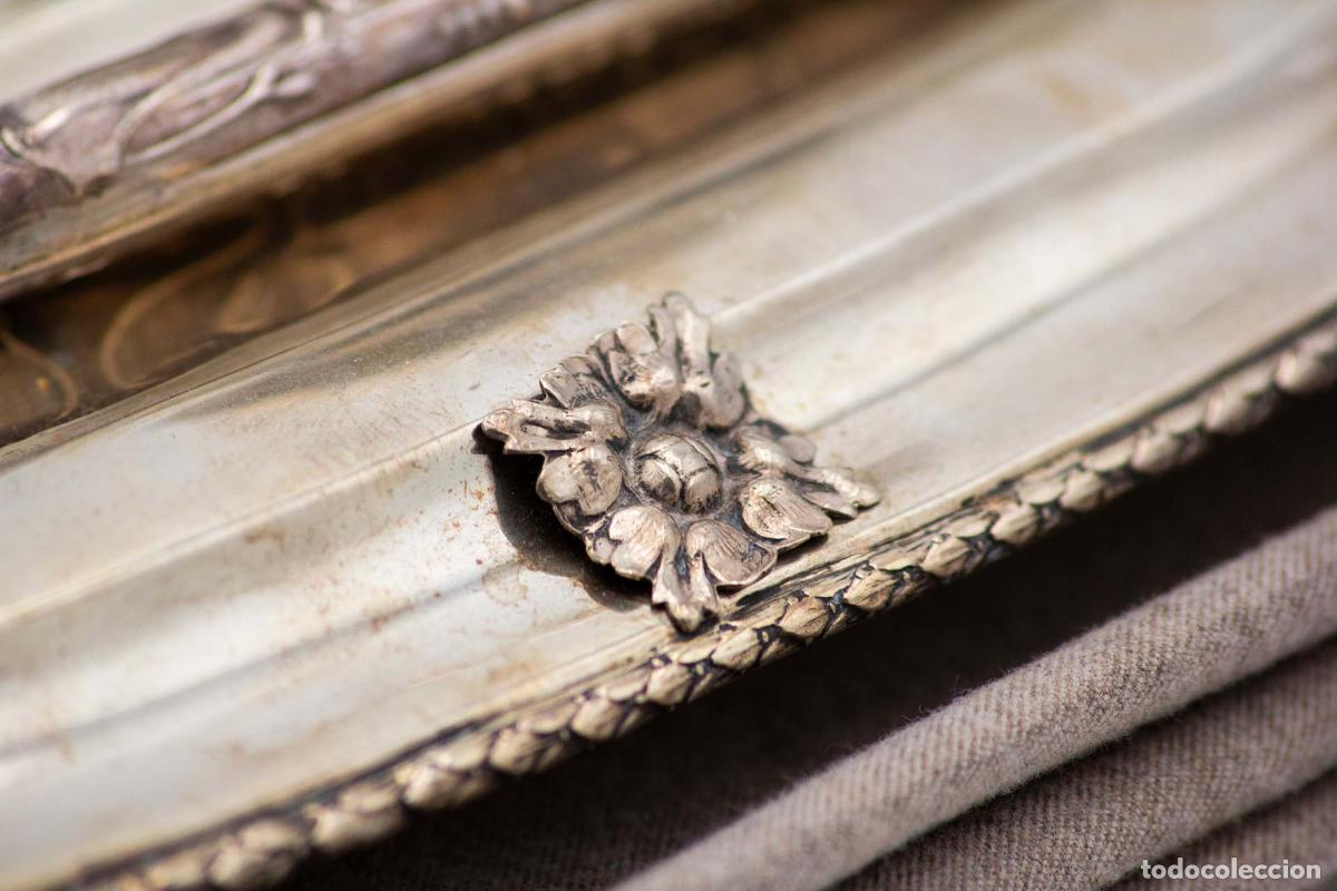 Antig&uuml;edades: tintero de plata - Foto 2
