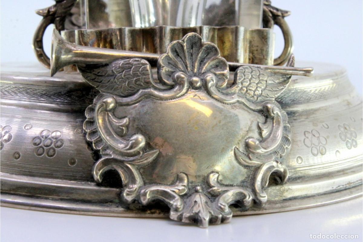Antig&uuml;edades: tintero de plata - Foto 4