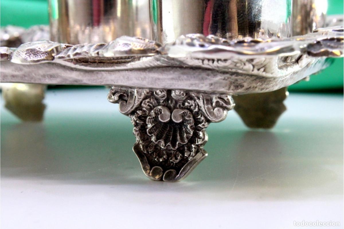 Antig&uuml;edades: tintero de plata - Foto 3