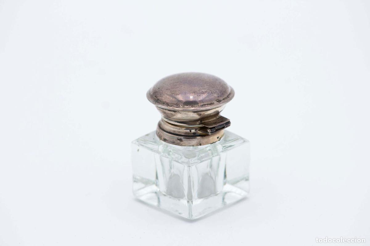 Antig&uuml;edades: tintero de plata - Foto 3