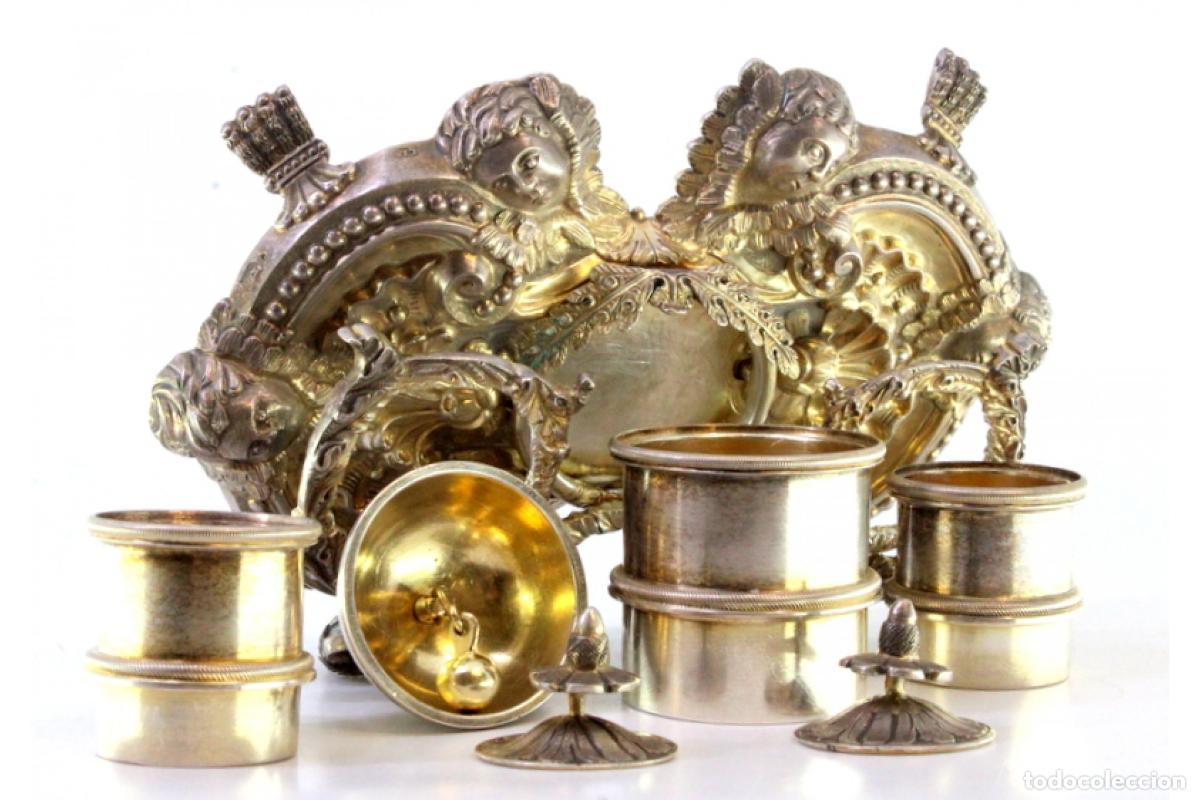 Antig&uuml;edades: tintero de plata - Foto 4
