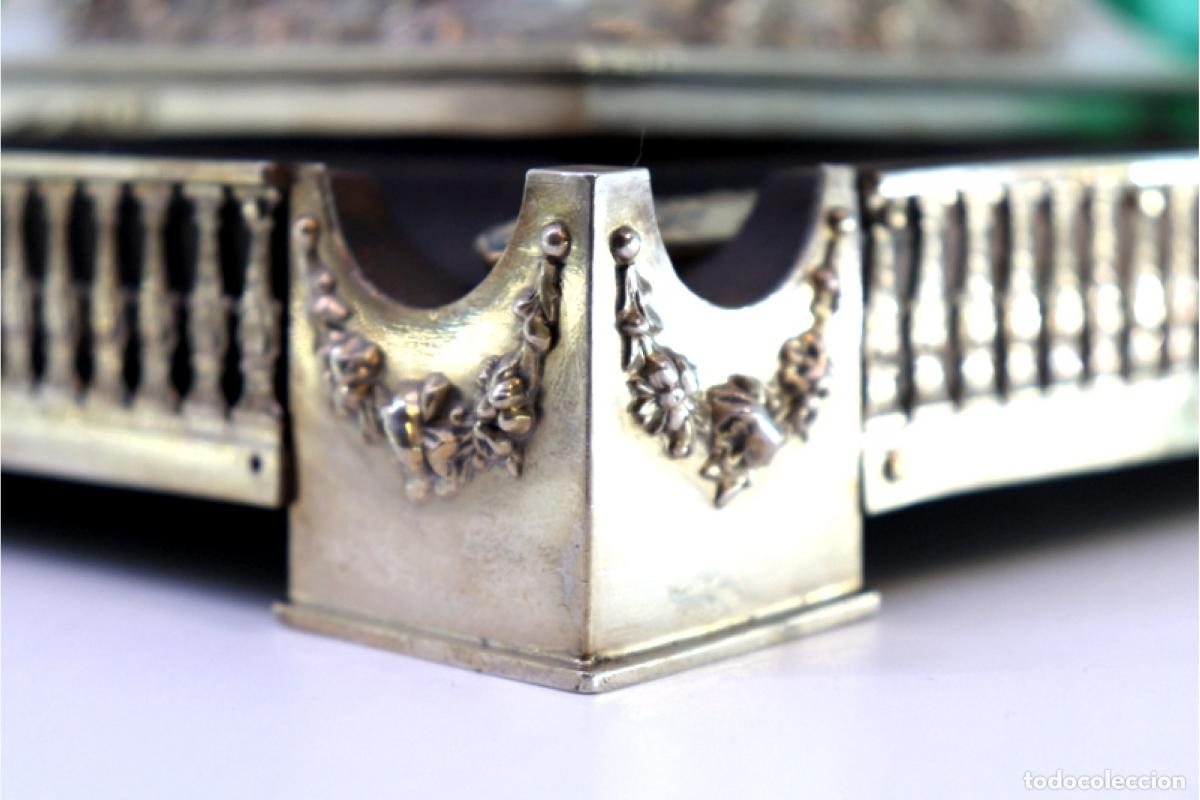 Antig&uuml;edades: tintero de plata - Foto 2