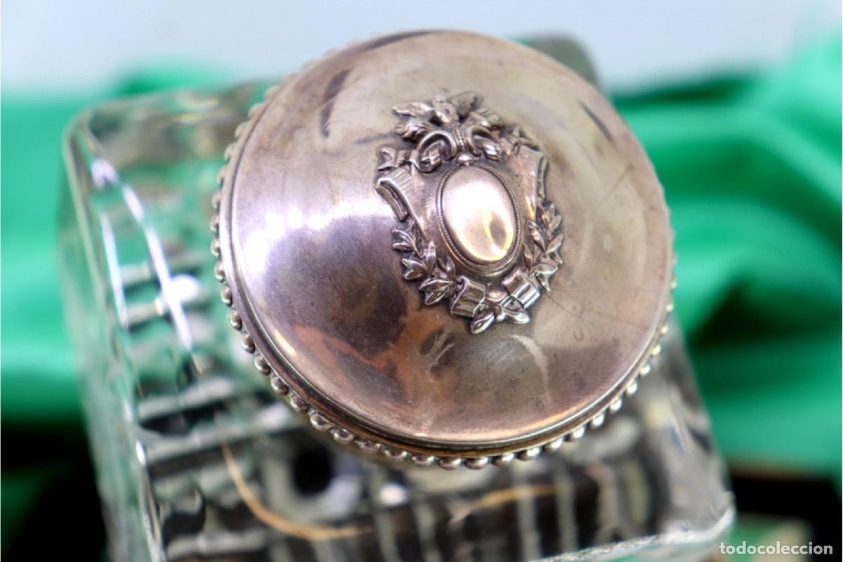 Antig&uuml;edades: tintero de plata - Foto 7