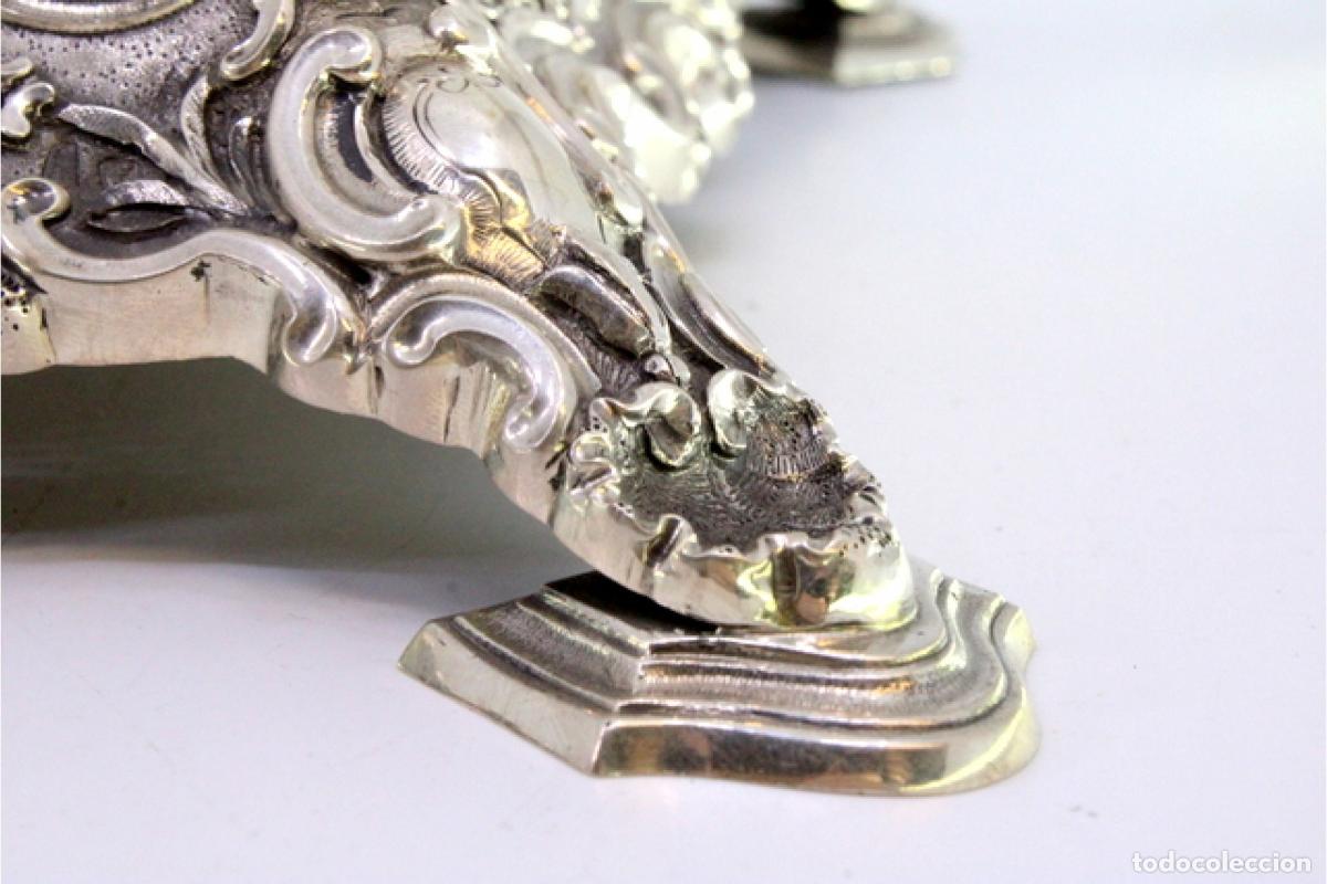 Antig&uuml;edades: tintero de plata - Foto 5