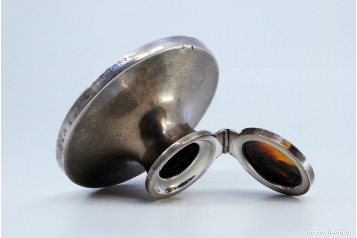 Antig&uuml;edades: tintero de plata - Foto 4