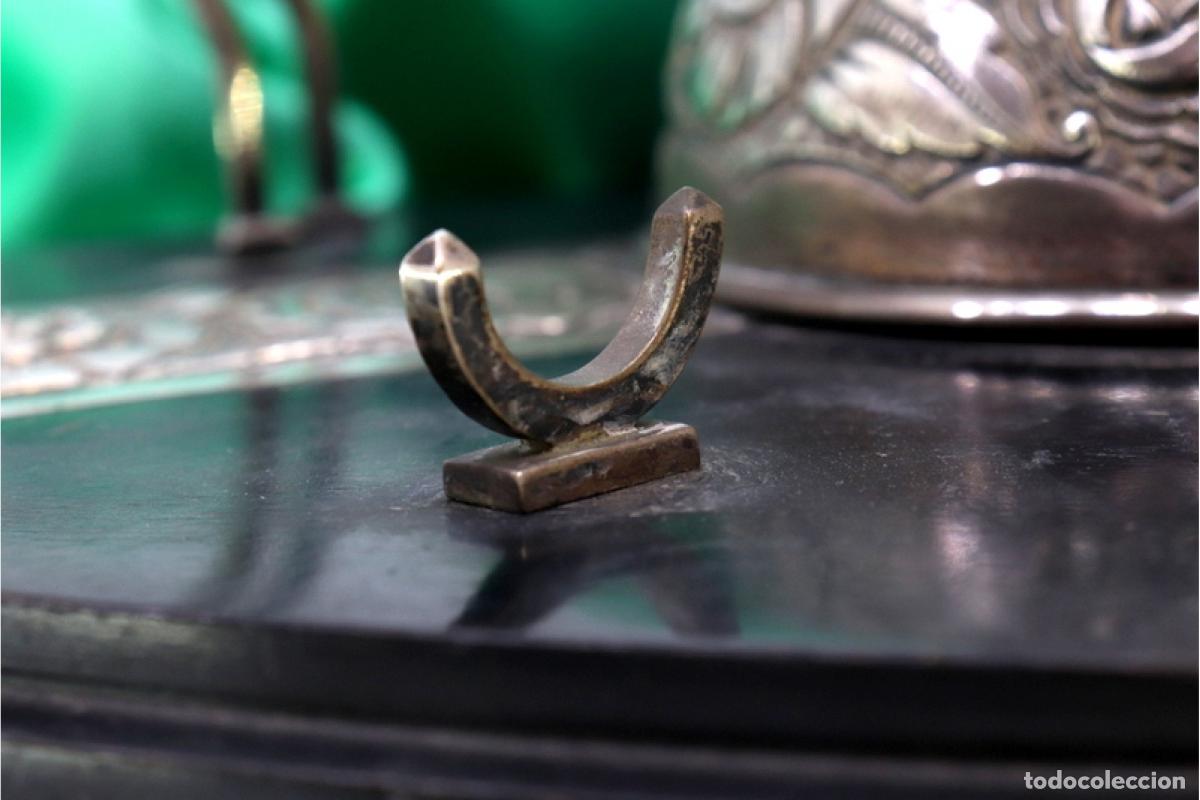Antig&uuml;edades: tintero de plata - Foto 2