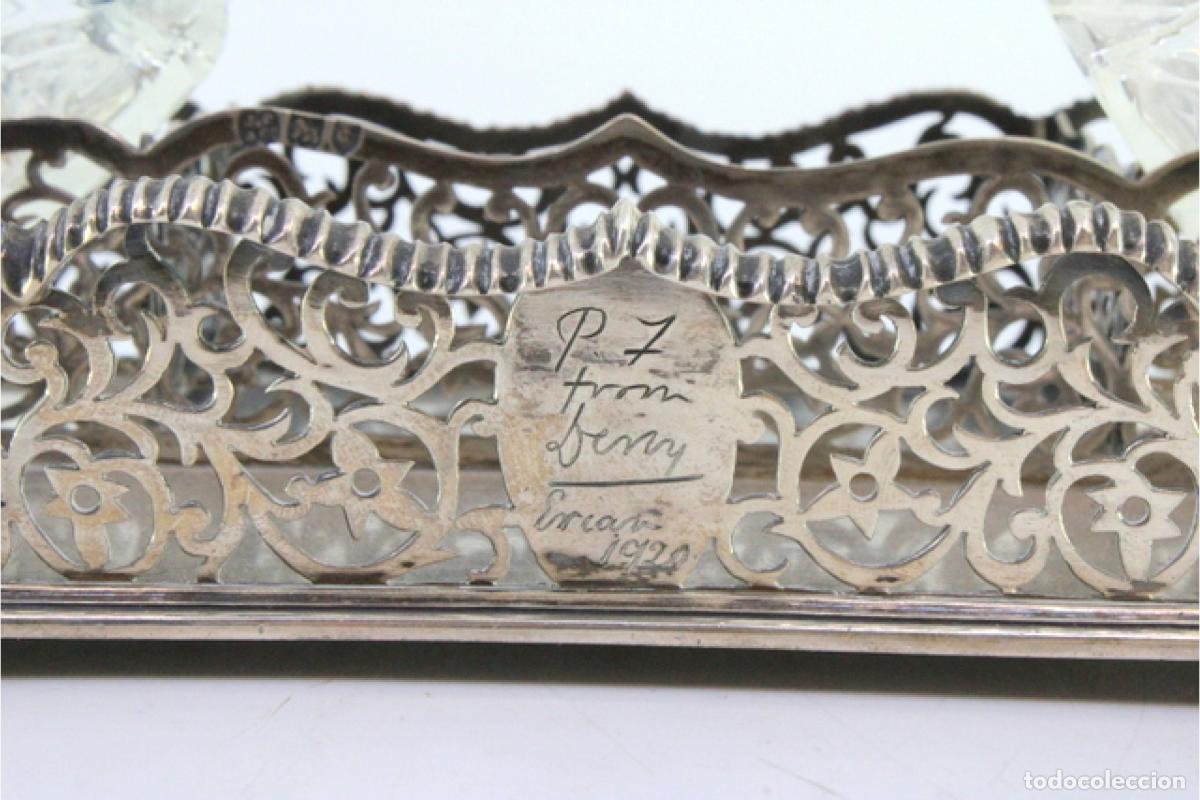 Antig&uuml;edades: tintero de plata - Foto 2