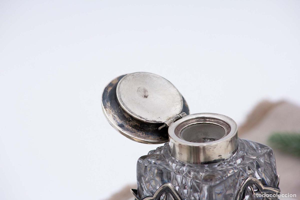 Antig&uuml;edades: tintero de plata - Foto 3