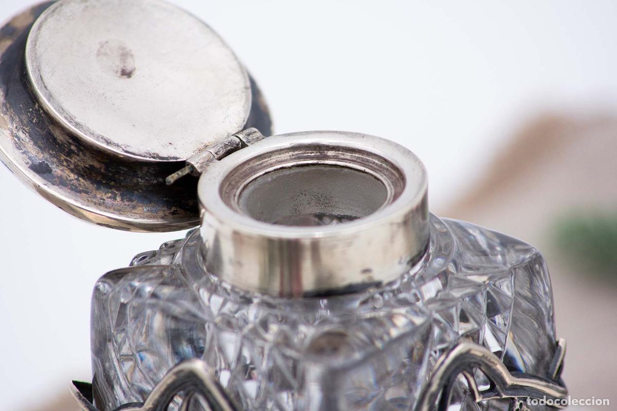 Antig&uuml;edades: tintero de plata - Foto 5