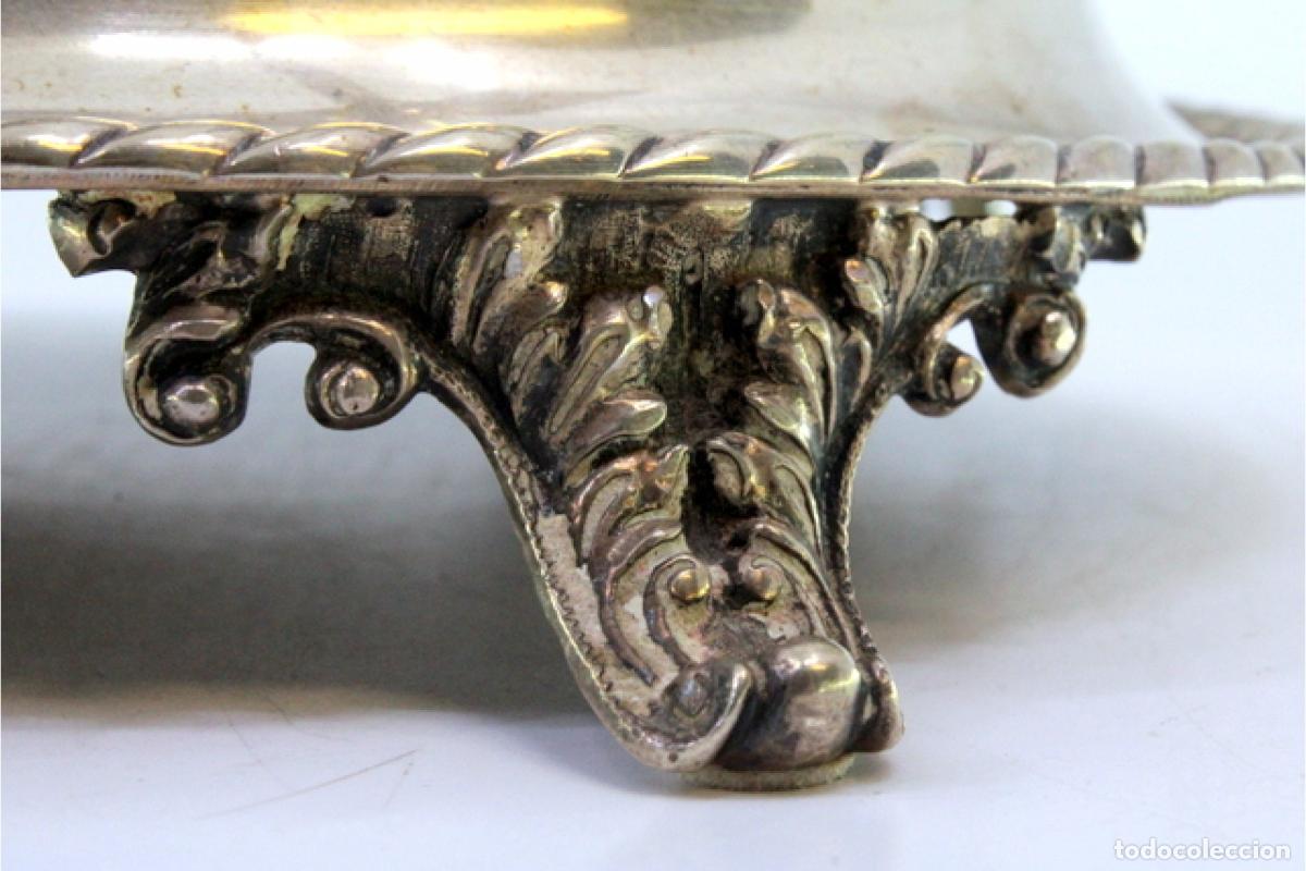 Antig&uuml;edades: tintero de plata - Foto 5