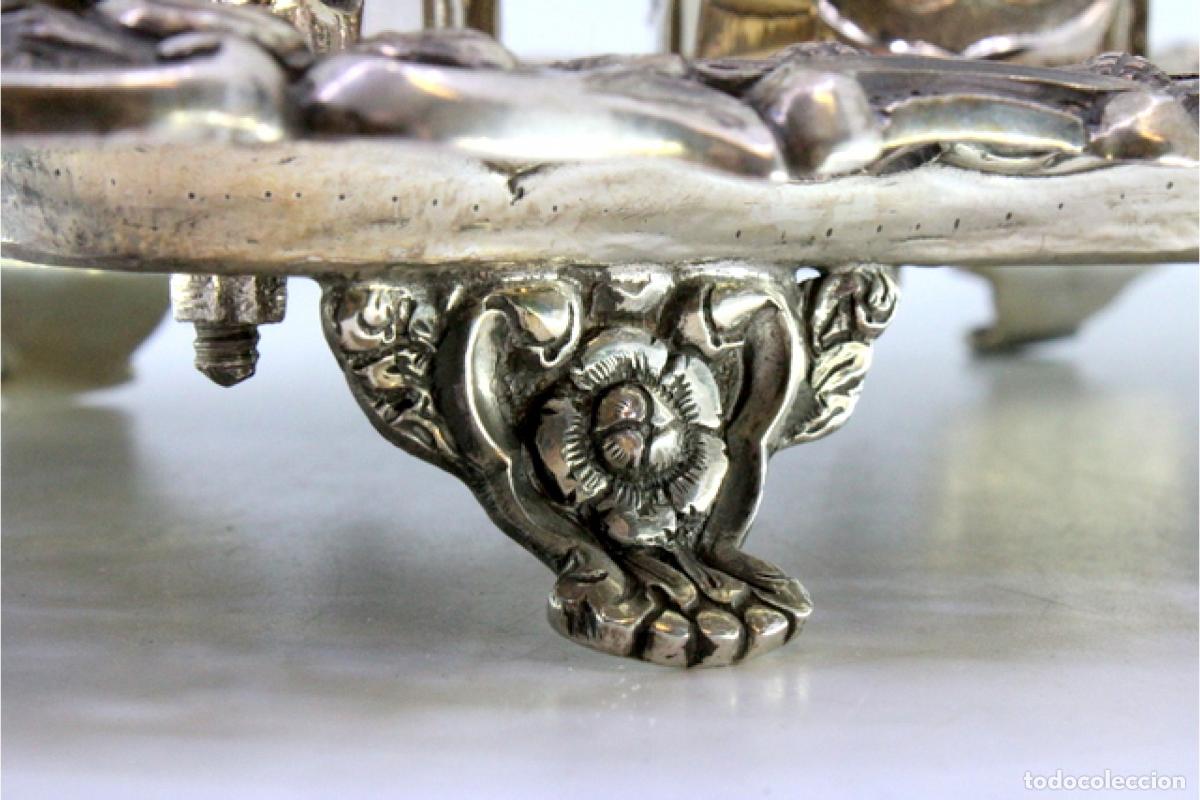 Antig&uuml;edades: tintero de plata - Foto 4
