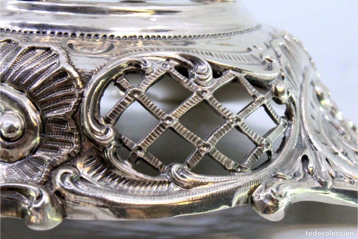 Antig&uuml;edades: tintero de plata - Foto 4