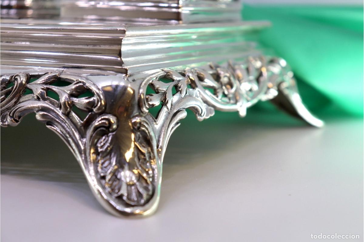 Antig&uuml;edades: tintero de plata - Foto 8