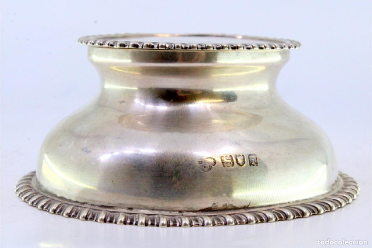 Antig&uuml;edades: tintero de plata - Foto 3