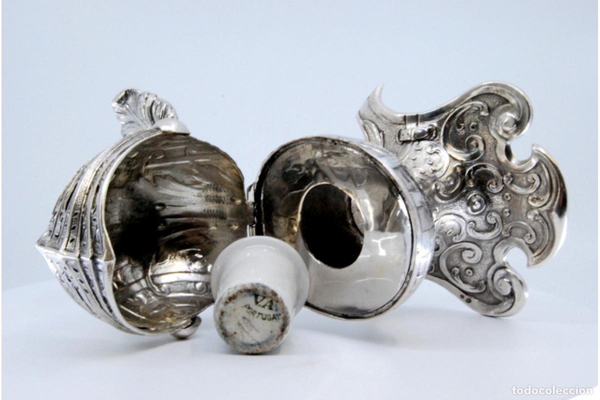 Antig&uuml;edades: tintero de plata - Foto 3