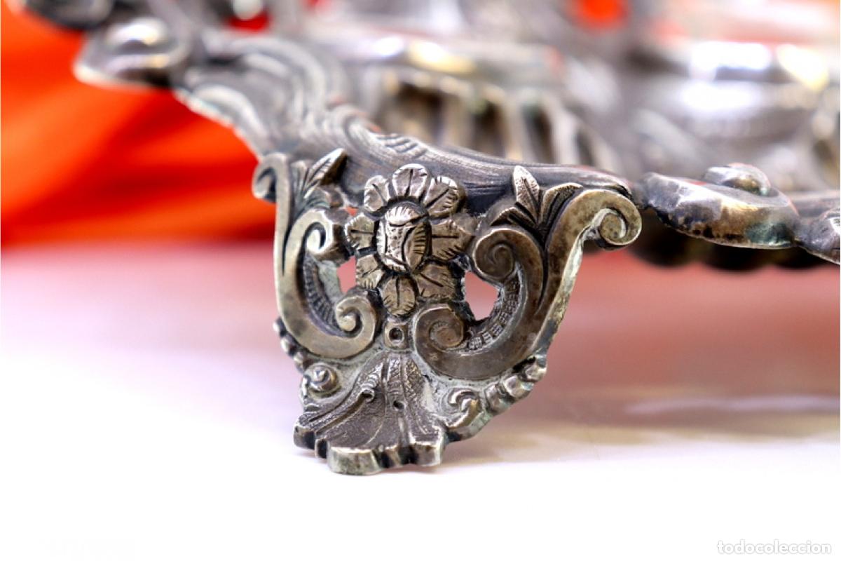Antig&uuml;edades: tintero de plata - Foto 4