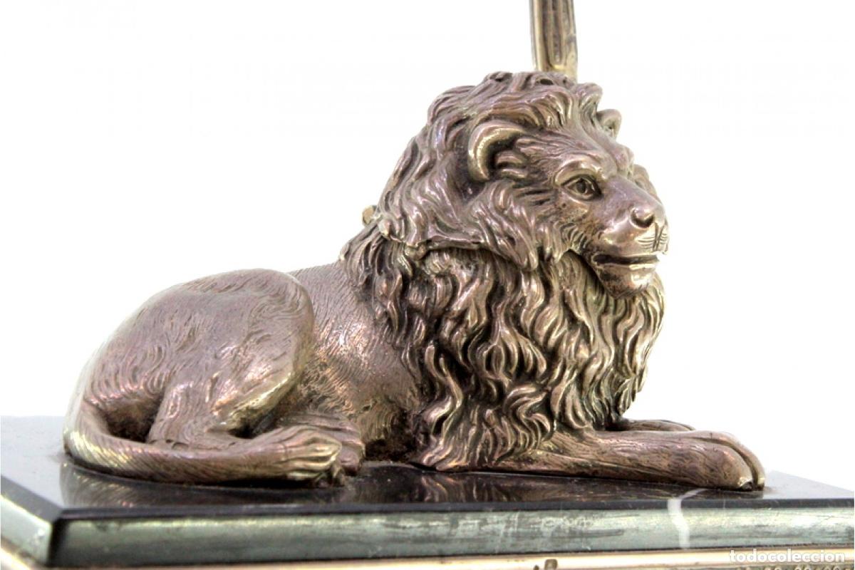 Antig&uuml;edades: tintero de plata - Foto 4