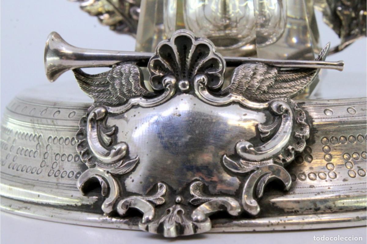 Antig&uuml;edades: tintero de plata - Foto 7