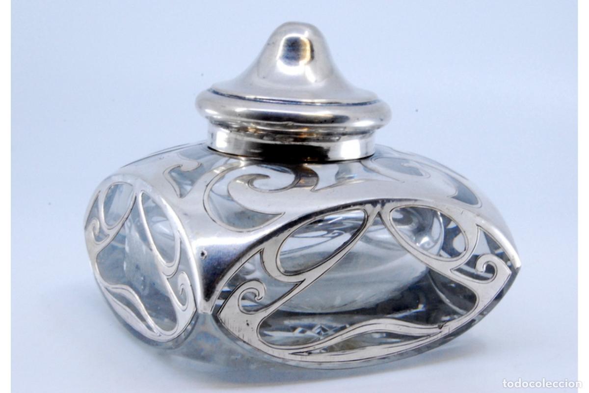 Antig&uuml;edades: tintero de plata - Foto 2
