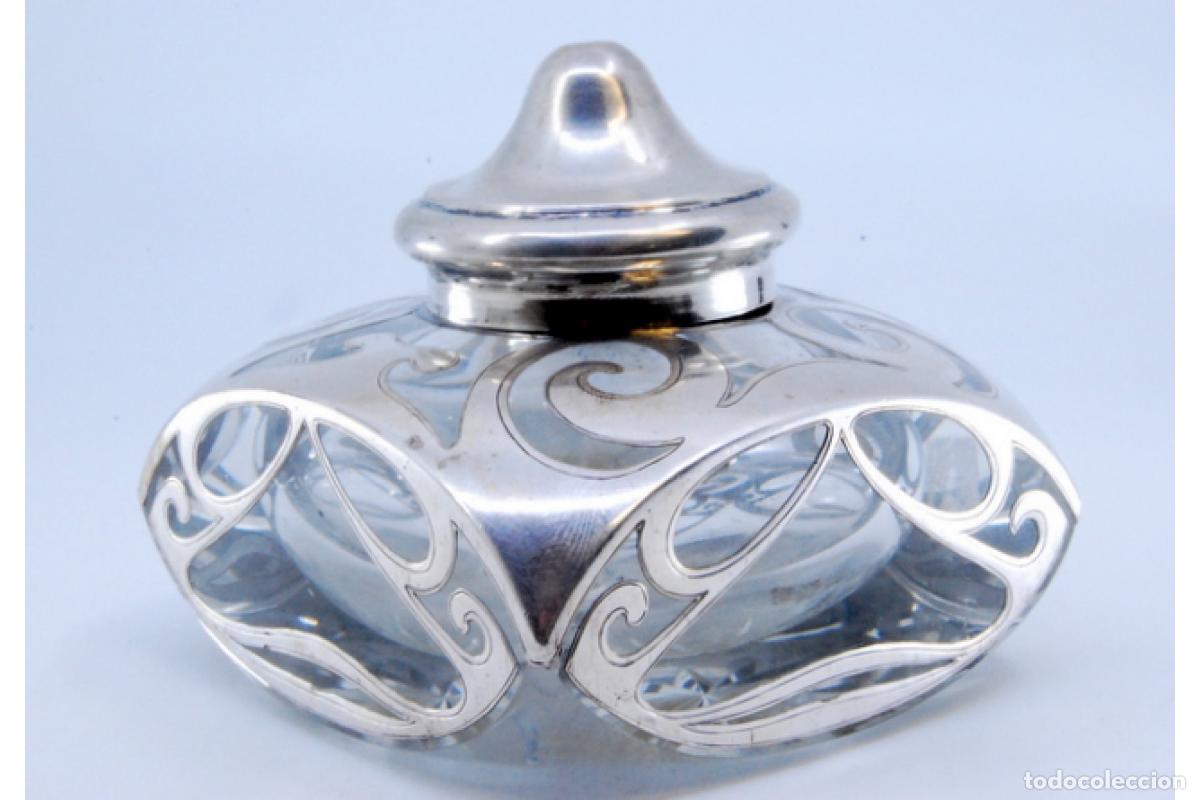 Antig&uuml;edades: tintero de plata - Foto 4