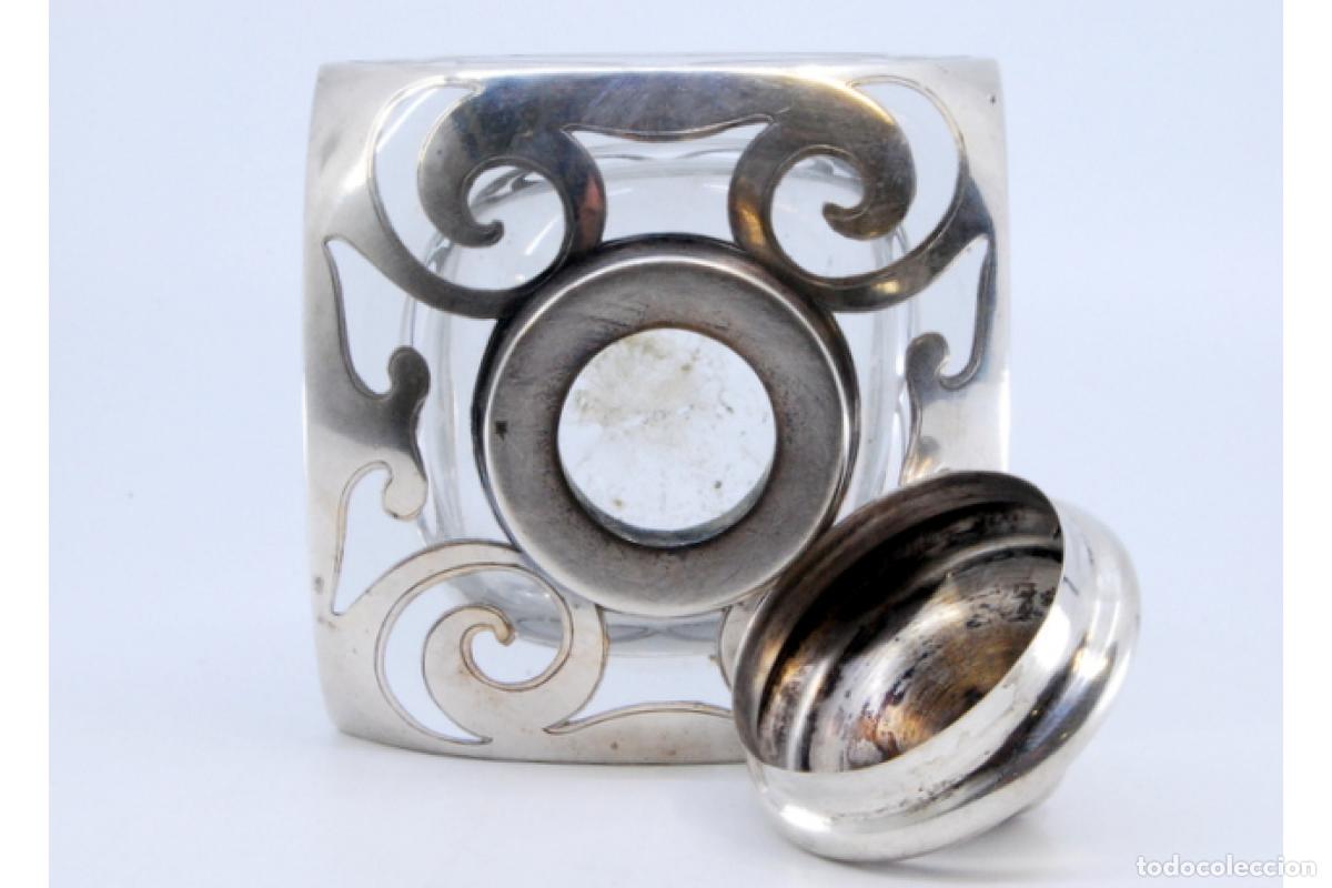Antig&uuml;edades: tintero de plata - Foto 6