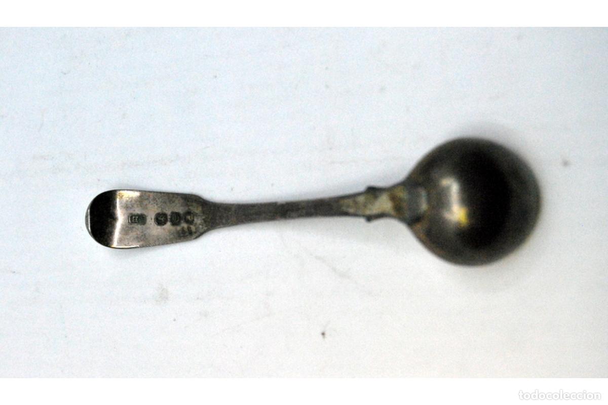 Antig&uuml;edades: Cuchara de az&uacute;car de plata - Animal - Foto 2