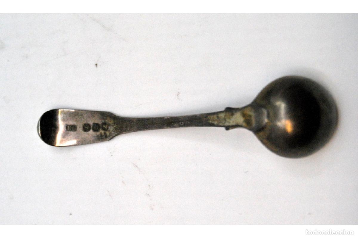 Antig&uuml;edades: Cuchara de az&uacute;car de plata - Animal - Foto 3