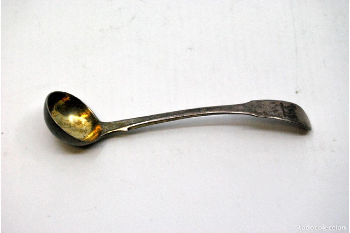 Antig&uuml;edades: Cuchara de az&uacute;car de plata - Animal - Foto 6